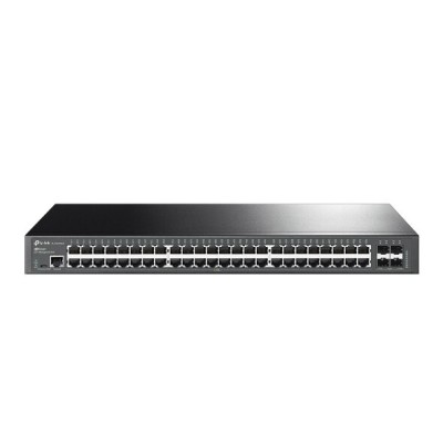 TL-SG3452X TP-LINK Switch administrable JetStream 48 ports Gigabit L2+ avec 4 emplacements SFP+ 10GE