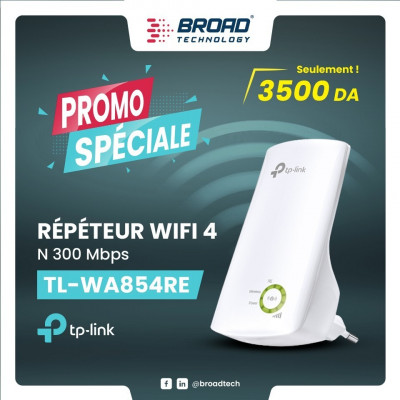 reseau-connexion-tl-wa854re-tp-link-repeteur-wifi-4-n-300-mbps-dar-el-beida-alger-algerie