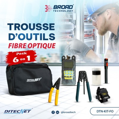 Trousse d'outils fibre Optique DITECNET