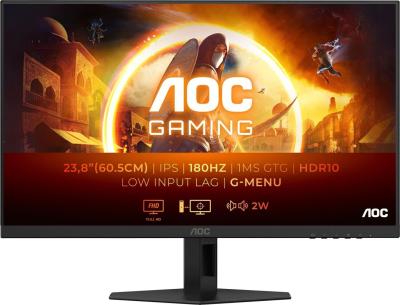 VENDU - Écran LED AOC 23,8" - 24G4X - 1920 x 1080 pixels - 1 ms - 16/9 - Dalle IPS - 180 Hz - HDR10 