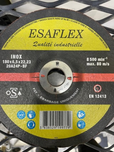 Disque a meule ESAFLEX - Inox