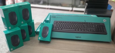 CLAVIER ET SOURIS FILAIRE LOGITECH 