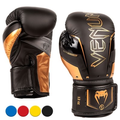 Gants de Boxe Venum Elite  Unisexe, Confort et Performance Professionnelle