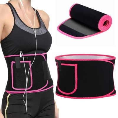 Ceinture Fitness Femme  Minceur + Rangement Téléphone