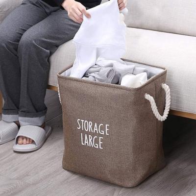 Corbeille à Vêtements Solide - Grande Capacité de Rangement