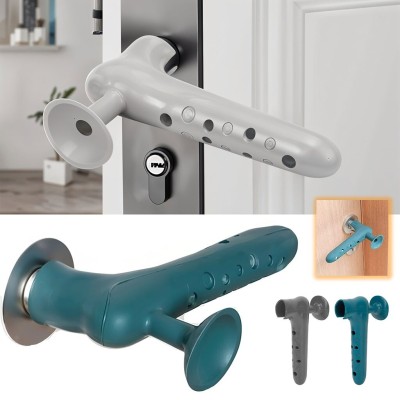 Protecteur de poignée de porte en Silicone avec Ventouse - Anti-Choc (1Pcs)