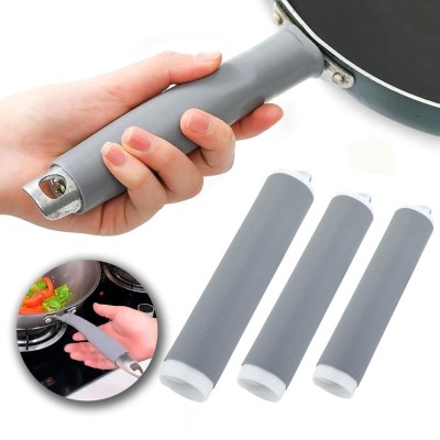 Protèges-Poignées en Silicone 3PCS  Résistants à la Chaleur pour Casseroles