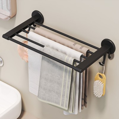 Support Mural pour Serviettes - Installation Sans Perçage