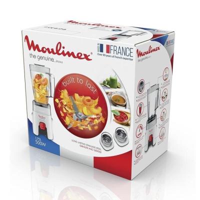 Blender Moulinex Genuine 500 W - Bol 1,75 L - 2Acc LM242B25