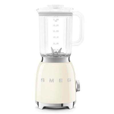 Blender SMEG Crème 800W- 4 Programmes - 1,5 Litres / 6 Tasses - BLF03CREU