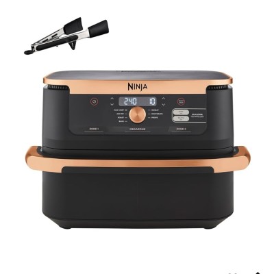 Friteuse Sans Huile Ninja Foodi Flex 10,4L Noir & Cuivre AF500EUDBCP