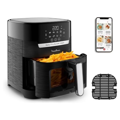 Friteuse Sans Huile Moulinex Easy Fry & Grill Vision + Grill 4,2L EZ506820