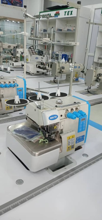 ماكينة الخياطة سورجي 3 خيوط machine à surjeteuse 3 fill silencieuse feiya tex