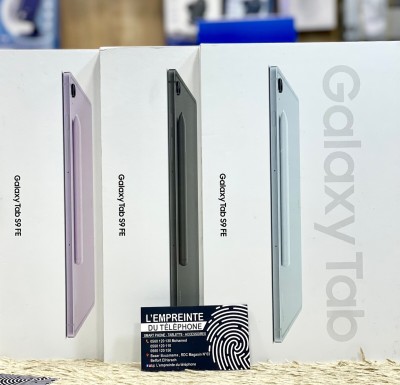 Samsung Galaxy Tab S9 FE  6 Go 128 Go Samsung Galaxy Tab S9 FE – 6/128  wifi