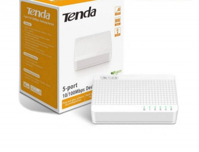 Switch Tenda 5-Port Mini 10/100mbps Fast Ethernet 