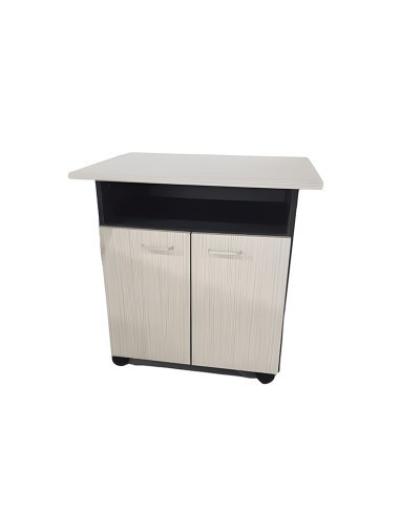 TABLE PHOTOCOPIEUR BLANC (60X55X60) 