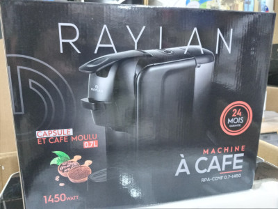 PROMO MACHINE À CAFÉ RAYLAN 2EN1(CAPSULE ET POUDRE)