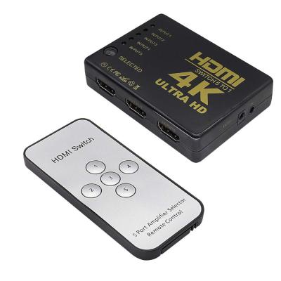 Switch Sélecteur HDMI 4K 5 Ports entrée 1 Port sortie avec télécommande
