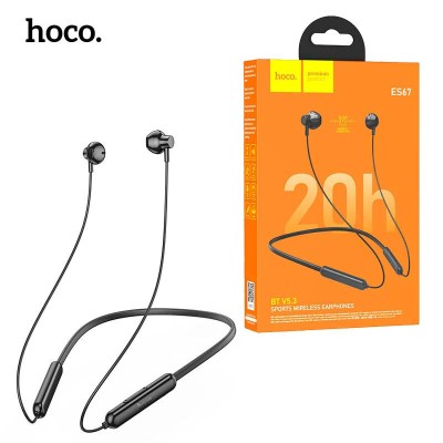 HOCO ES67 Ecouteur sans-fil Bluetooth 5.3 Sport 20h à Tour de cou