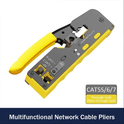 Pince a sertir Réseau RJ45 RJ12 RJ11 Cat5 Cat6 Cat7 6P8P