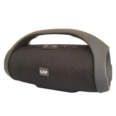 Haut-parleur Enceinte portable sans-fil Bluetooth AUX Micro SD Radio FM USB CAPSYS BOOMBOX S - Noir