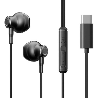 Écouteurs Intra-auriculaires Filaires Type-c USB-C Joyroom JR-EC07 en Métal
