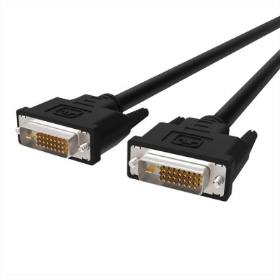 Câble DVI-D (24 + 1) Mâle vers DVI-D (24 + 1) Mâle 1.8m 1080P