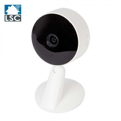 Caméra IP WiFi de surveillance LSC Smart Connect 1080P avec detecteur de mouvement et sirene