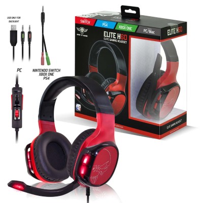 Casque Gaming Spirit Of Gamer ELITE H60 pour PS4, Xbox On, Nintendo Switch, PC