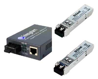 Convertisseurs et Modules SFP - Fibre optique