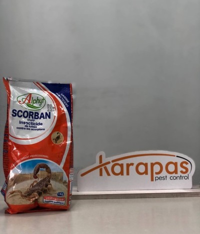 Lot Poudre insecticide SCORBAN (PROMOTION)