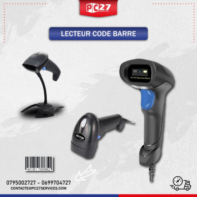 LECTEUR DE CODE A BARRE FIXE 2D 8666 USB ICON