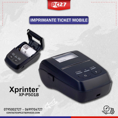 IMPRIMANTE TICKET MOBILE XPRINTER XP-P501B (58MM) + POCHETTE/REF:6046