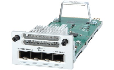 Module d'extension Cisco C3850-NM-4-1G | 4x Ports SFP