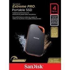 Disque dur ssd externe SanDisk 4 TB UP TO 2000 Mbps