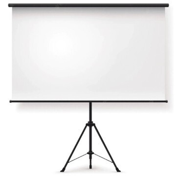 ECRAN DE PROJECTION TRIPIED 1.45m*14.5m / 2m*2m
