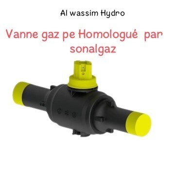 VANNE GAZ PE ANDRONACO Homologué  