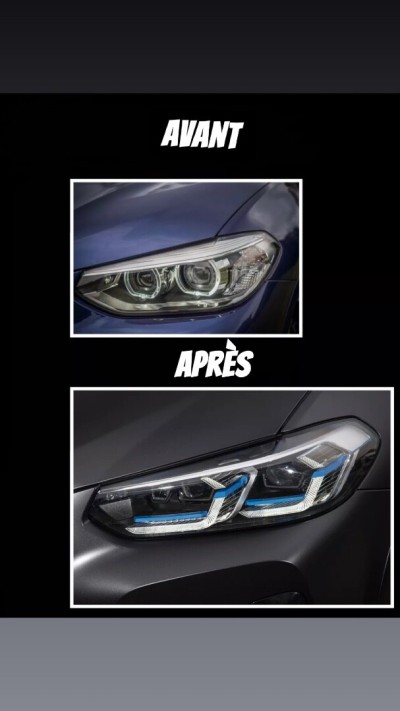 PHARE UPGRADE BMW X3 X4 LASER
