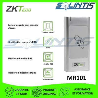 Lecteur de carte RFID ZKteco MR101