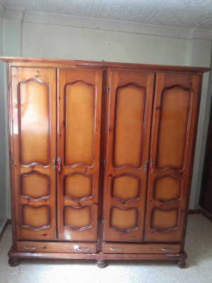 armoires-commodes-vente-meuble-de-maison-en-bois-rouge-oued-rhiou-relizane-algerie