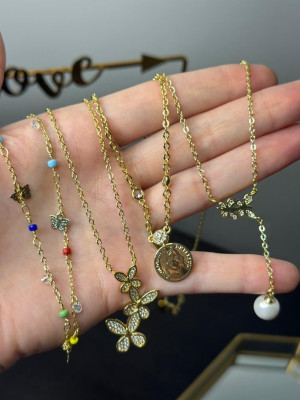 necklaces-pendants-chaines-en-plaque-or-bordj-el-kiffan-alger-algeria