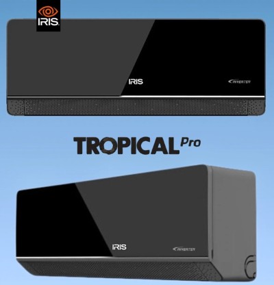 CLIMATISEUR IRIS INVERTER PRO SUPERTROPICAL T3 12000 BTU AZAO+ PRO NOIR