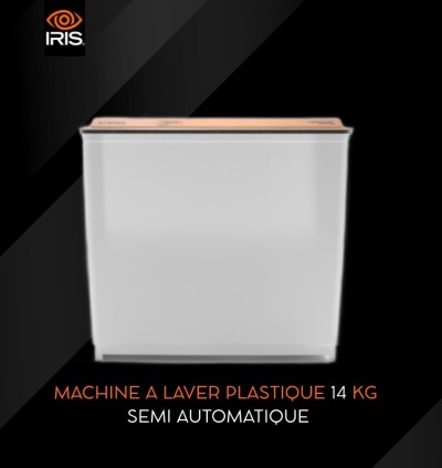 MACHINE À LAVER IRIS 14KG PLASTIQUE SEMI-AUTOMATIQUE 