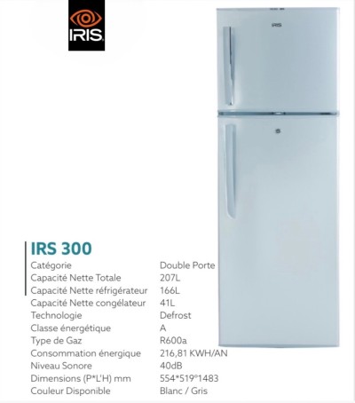 RÉFRIGÉRATEUR IRIS 300L Defrost