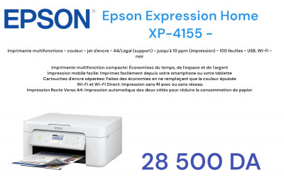 Epson - Expression - Home - XP - 435 - Imprimante - multifonctions - Jet  d'encre