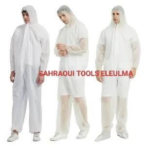 Combinaison jetable de protection AVEC CAPUCHE.