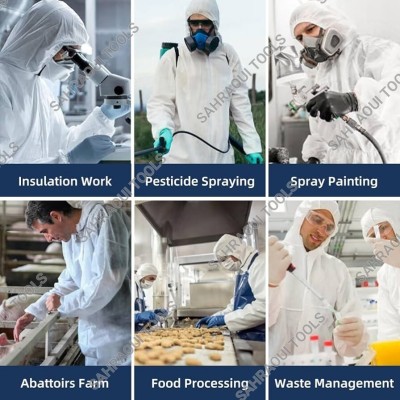 Combinaison jetable bonne qualité de protection Avec Capuche