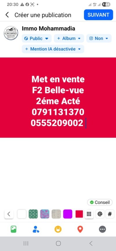 Sell Apartment F2 Constantine Constantine