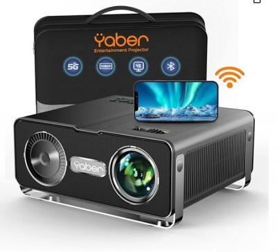 Datashow smart datashow Yaber V10 WIFI 2.4G/5G Bluetooth 5.1 Zoom 9000 Lumens Garantie ضمان 30 يوم