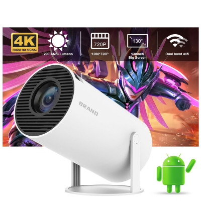 Datashow smart projecteur Android 12 WIFI bluetooth 4k 4000 lumens ضمان 30 يوم 